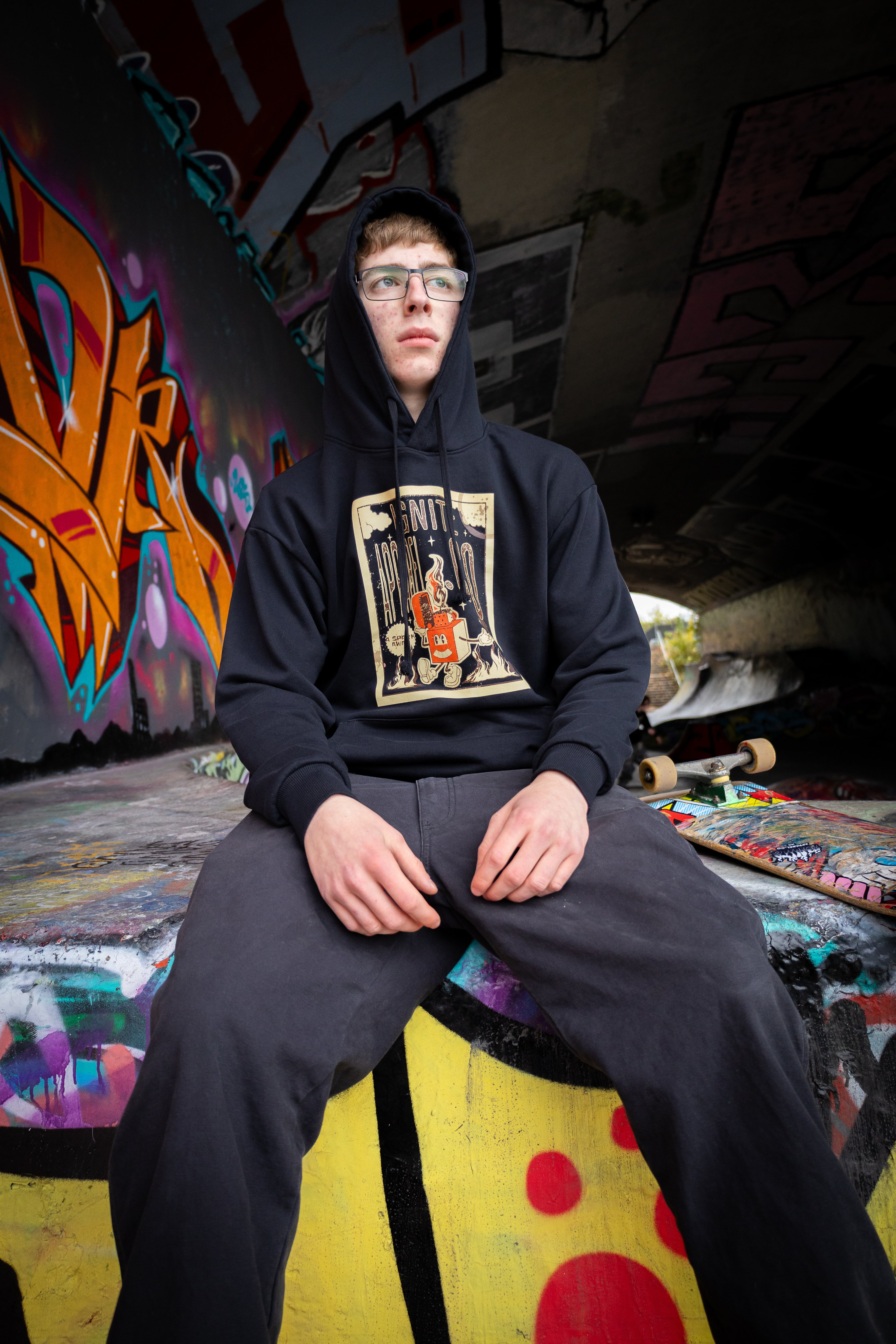 Lighter Graphic Hoodie